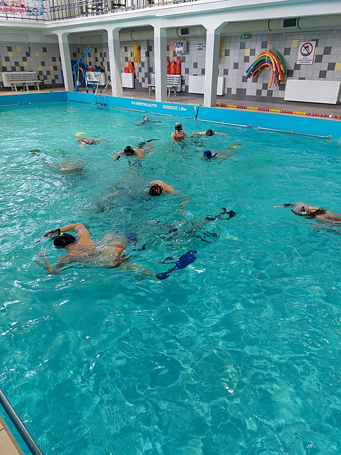 Hokej pod wodą Walenie Siemianowice Śląskie Trening 24 V 2025